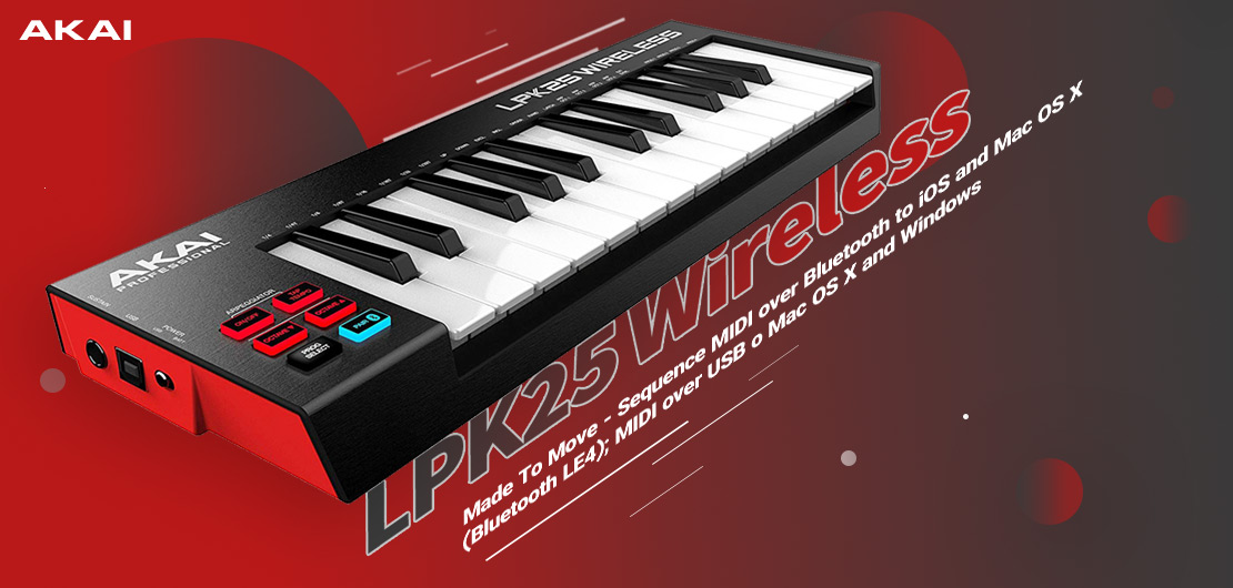 قیمت خرید فروش میدی کنترلر آکایی LPK25 Wireless